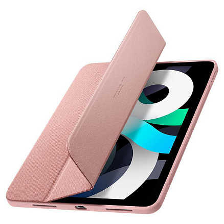 Чехол для iPad Air 2020, 2022 книжка Spigen Urban Fit розовый