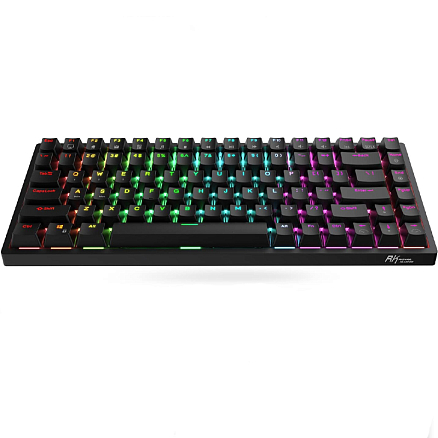 Клавиатура беспроводная Bluetooth Royal Kludge RK84 RK Red механическая с подсветкой игровая черная