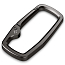 Карабин для чехла Spigen Rugged черный 3 шт.