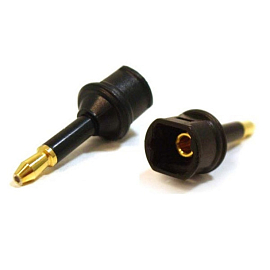 Переходник Toslink - MiniToslink для оптических кабелей