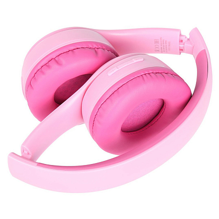 Наушники для детей беспроводные TFN Kids накладные складные розовые