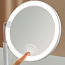 Зеркало для макияжа с подсветкой настольное Baseus Beauty Lighted Makeup Mirror белое