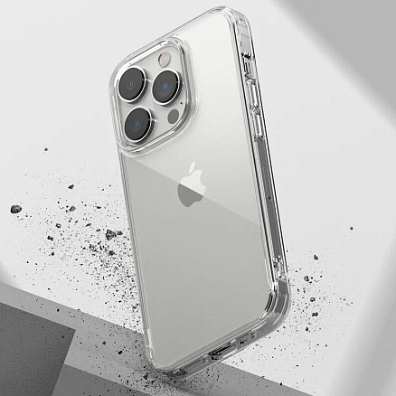 Чехол для iPhone 14 Pro Max гибридный Ringke Fusion прозрачный