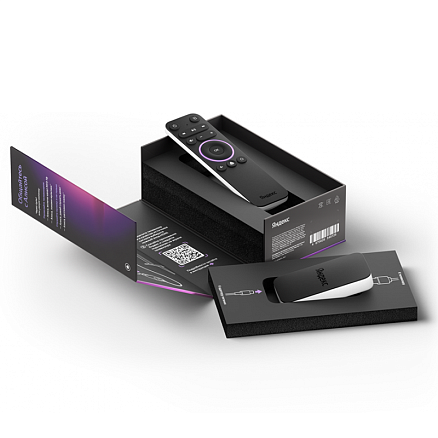 ТВ приставка андроид Яндекс Модуль c Алисой 4K YNDX-00251