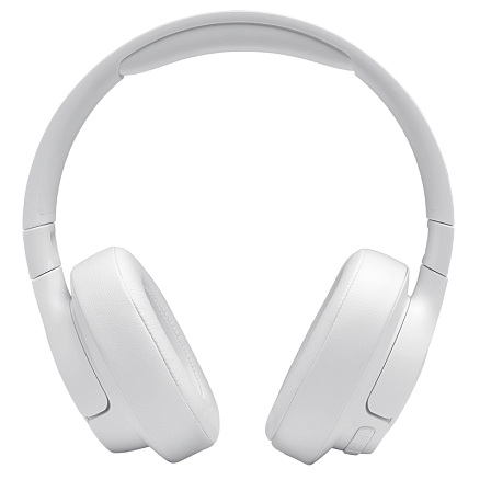 Наушники беспроводные Bluetooth JBL Tune 710BT полноразмерные с микрофоном складные белые