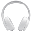 Наушники беспроводные Bluetooth JBL Tune 710BT полноразмерные с микрофоном складные белые