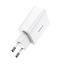 Зарядное устройство сетевое с Type-C входом 3А 20W Baseus Speed Mini (быстрая зарядка PD) белое