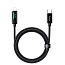 Кабель Type-C - Lightning для зарядки 1,2 м 3А 20W с дисплеем плетеный McDodo CA-8810 (быстрая зарядка PD) черный