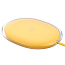 Беспроводная зарядка для телефона 15W Baseus Jelly (быстрая зарядка) желтая