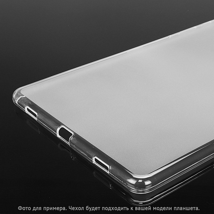 Чехол для Huawei MediaPad M5 Lite 10 ультратонкий гелевый 0,5мм Nova Crystal прозрачный