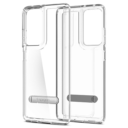 Чехол для Samsung Galaxy S21 Ultra гибридный Spigen Ultra Hybrid S прозрачный