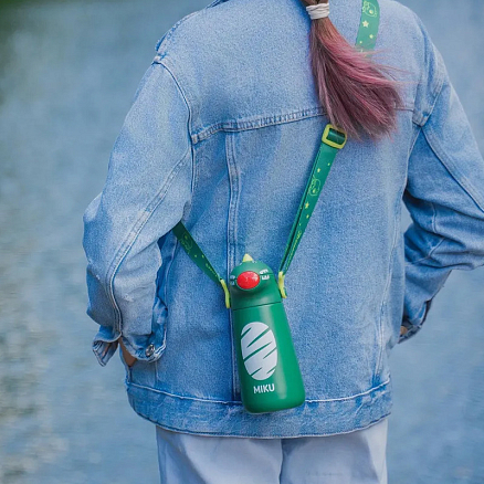 Термос Miku TH-KD-400 400 мл Динозаврик зеленый