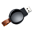 Беспроводная зарядка мини для Apple Watch Baseus Dotter черная