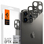 Защитное стекло на камеру для iPhone 13 Pro, 13 Pro Max Spigen Optik.TR черное 2 шт.