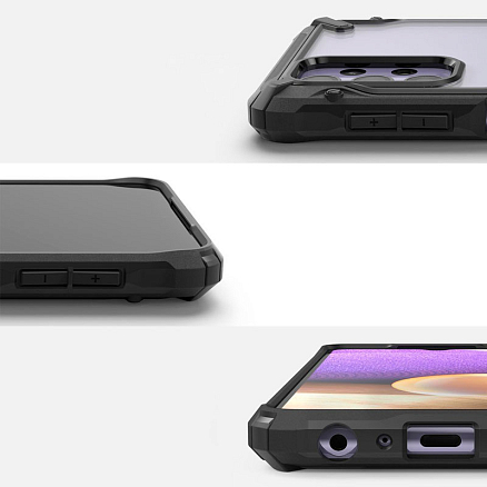 Чехол для Samsung Galaxy A32 5G гибридный Ringke Fusion X черный