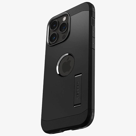 Чехол для iPhone 15 Pro гибридный для экстремальной защиты Spigen Tough Armor MagFit черный