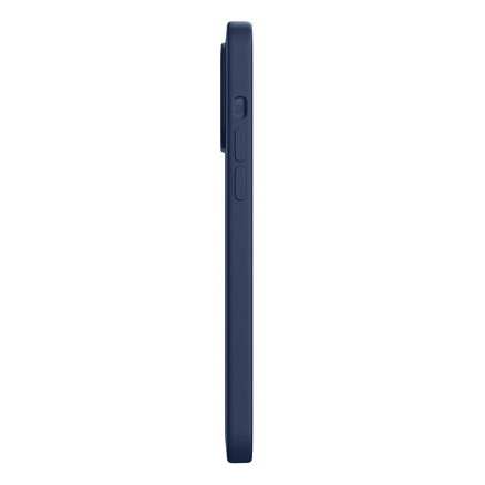 Чехол для iPhone 14 Pro Max силиконовый VLP Silicone Case MagSafe темно-синий