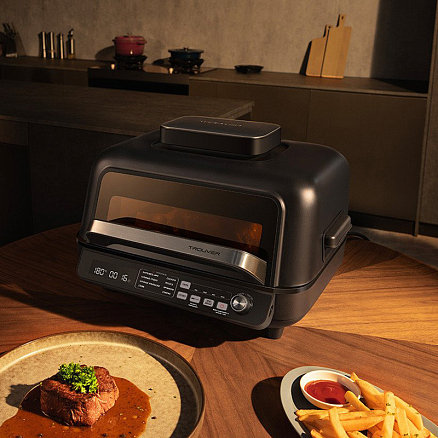 Аэрогриль (аэрофритюрница) Trouver Indoor Air fry grill IG20 Pro Black