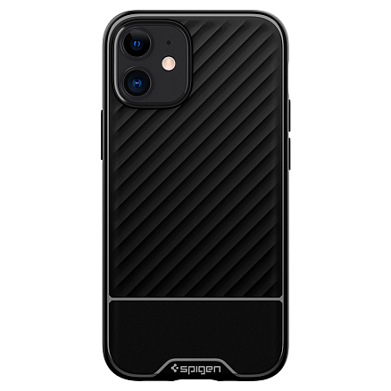 Чехол для iPhone 12 Mini гелевый Spigen Core Armor черный