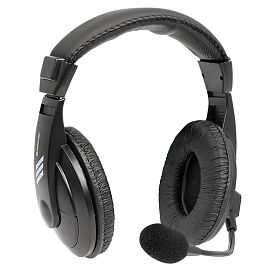 Наушники Defender Gryphon 750U для компьютера полноразмерные с микрофоном и пультом управления в USB порт