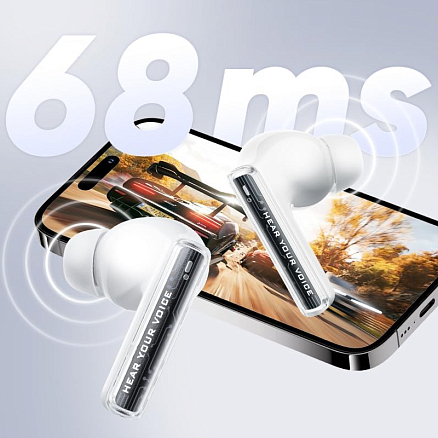 Наушники TWS беспроводные QCY MeloBuds Neo вакуумные белые