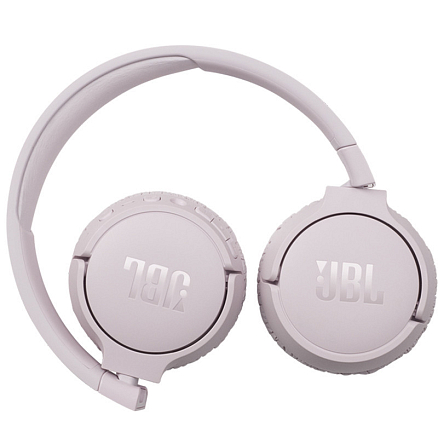 Наушники беспроводные Bluetooth JBL Tune 660NC накладные с микрофоном и шумоподавлением складные розовые