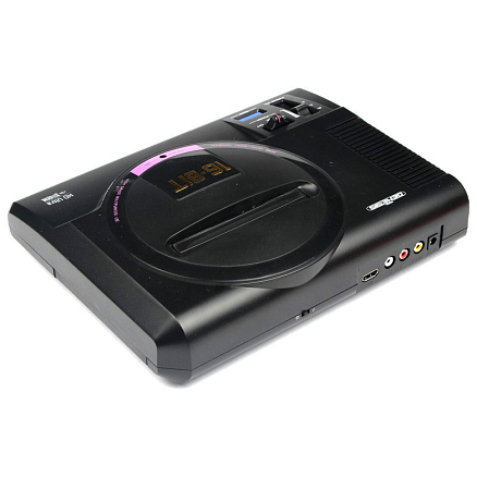 Игровая приставка Retro Genesis Sega HD Ultra 16Bit 150 игр с двумя беспроводными геймпадами черная