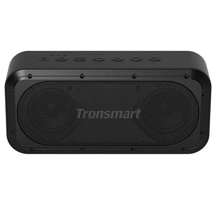 Портативная колонка Tronsmart Force SE с защитой от воды, USB, поддержкой MicroSD карт и аккумулятором черная