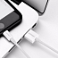 Кабель USB - Lightning для зарядки iPhone 0,5 м 2.4A MFi Ugreen US155 (быстрая зарядка) белый