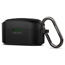 Чехол для наушников Sony WF-1000XM4 гелевый Spigen Rugged Armor черный