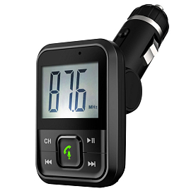 FM модулятор (трансмиттер) автомобильный Atomic BT71D с Bluetooth, USB и слотом для MicroSD карт