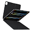 Чехол для iPad Pro 13 2024 кожаный книжка Pitaka MagEZ Folio 2 черный