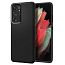 Чехол для Samsung Galaxy S21 Ultra гелевый Spigen SGP Liquid Air матовый черный