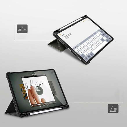 Чехол для iPad Pro 11 книжка Ringke Smart Case черный