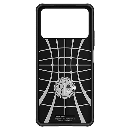 Чехол для Xiaomi Poco X4 Pro гелевый Spigen SGP Rugged Armor черный