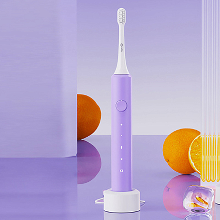 Зубная щетка электрическая Infly Electric Toothbrush T20030SIN фиолетовая с дорожным футляром