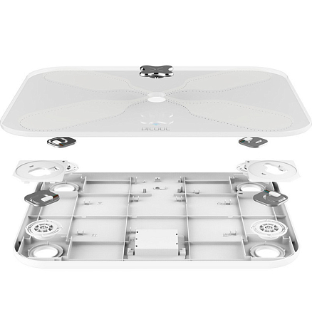 Умные напольные весы Picooc S3 Lite (Wi-Fi) размер 34х26 см белые