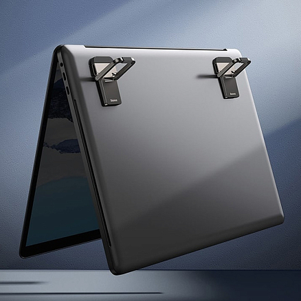 Подставка для ноутбука от 13 до 17,3 дюймов регулируемая Baseus Slim металлическая серая