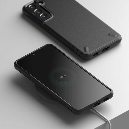 Чехол для Samsung Galaxy S21 FE гелевый Ringke Onyx черный