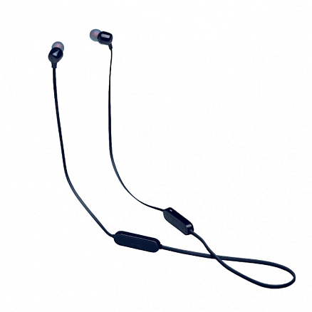 Наушники беспроводные Bluetooth JBL Tune 125BT вакуумные с микрофоном и пультом синие