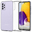 Чехол для Samsung Galaxy A72 гелевый с блестками Spigen SGP Liquid Crystal Glitter прозрачный
