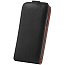 Чехол для Alcatel One Touch Pixi 4 кожаный - блокнот Forever Sligo Plus New черный