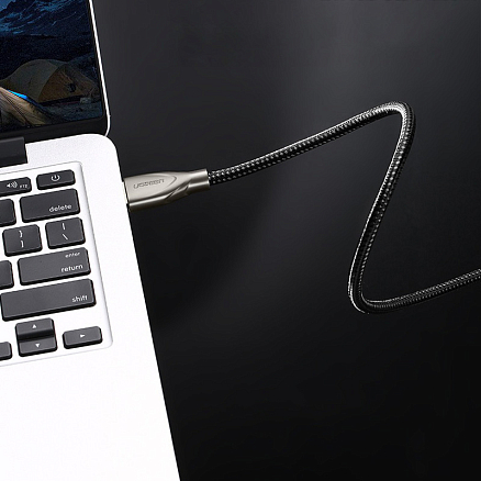 Кабель HDMI - HDMI (папа - папа) длина 8 м версия 2.0 4Kx2K 60Hz плетеный Ugreen HD131