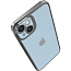 Чехол для iPhone 14 гелевый Spigen Optik Crystal прозрачно-серый