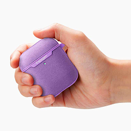 Чехол для наушников AirPods, AirPods 2 для полной защиты Spigen SGP Urban Fit фиолетовый
