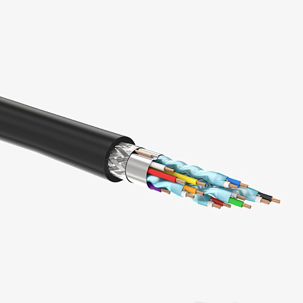 Кабель-удлинитель HDMI - HDMI (папа - мама) длина 1 м версия 2.0 4K 60Hz Ugreen HD107 черный