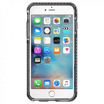 Чехол для iPhone 6 Plus, 6S Plus гибридный Spigen SGP Ultra Hybrid Tech прозрачно-черный