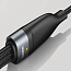 Кабель USB - Lightning, MicroUSB, Type-C 1,2 м 5A 66W плетеный Baseus Flash (быстрая зарядка) черный 