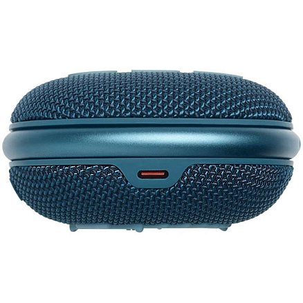 Портативная колонка JBL Clip 4 с защитой от воды синяя
