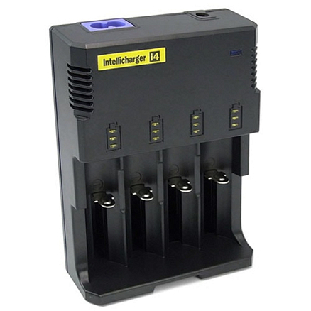 Зарядное устройство Nitecore Intellicharge New i4 для 4-х аккумуляторов AA, AAA, AAAA, С и D